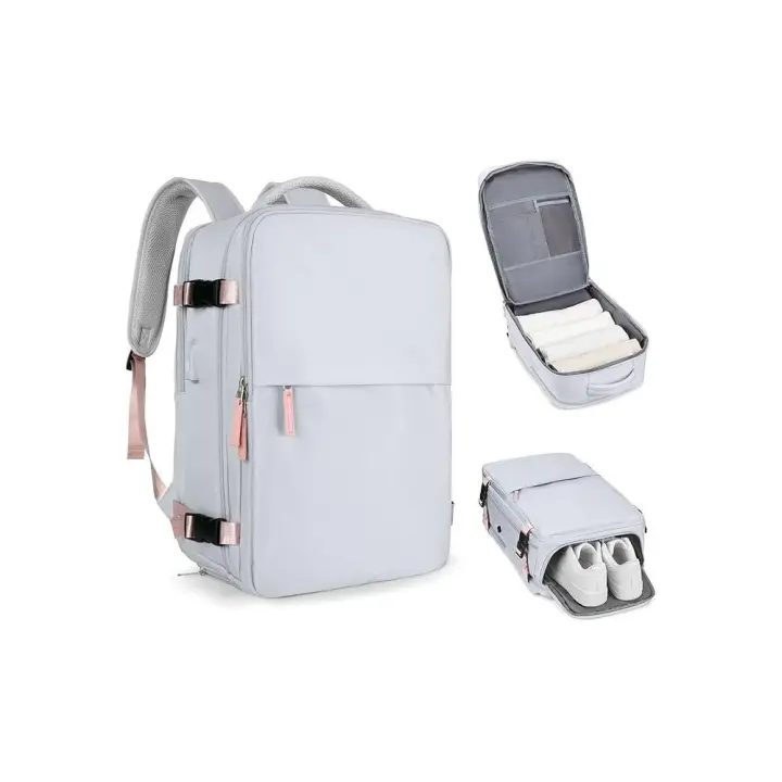 Mochipa de viaje para cabin de avión 40 × 30 × 18, de CABIN Bolso, equipamiento de Mano para CAB de avión, mochila de senderismo, mochipa de CABIN impermeable，Ryanair-mochila de viaje para hombre y mujer, Maleta de viaje para avión - 1