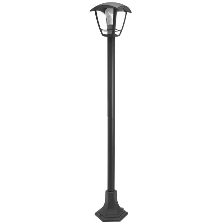 ORION91 FAROLA IP44 EXTERIOR 1,10 metros Negro E27 LUZ BOMBILLA NO INCLUIDA SpazioLuzio CJ1 - 1