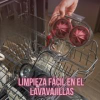 Exprimidor eléctrico de naranjas automático con doble cabezal - Cortador automático de naranjas para mayor limpieza y facilidad de uso - Apto para lavavajillas - CitroTwin Plus - details 1