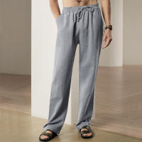 Pantalones deportivos casuales sueltos de lino transpirables de hip-hop para hombre de nueva tendencia de primavera y verano - details 30