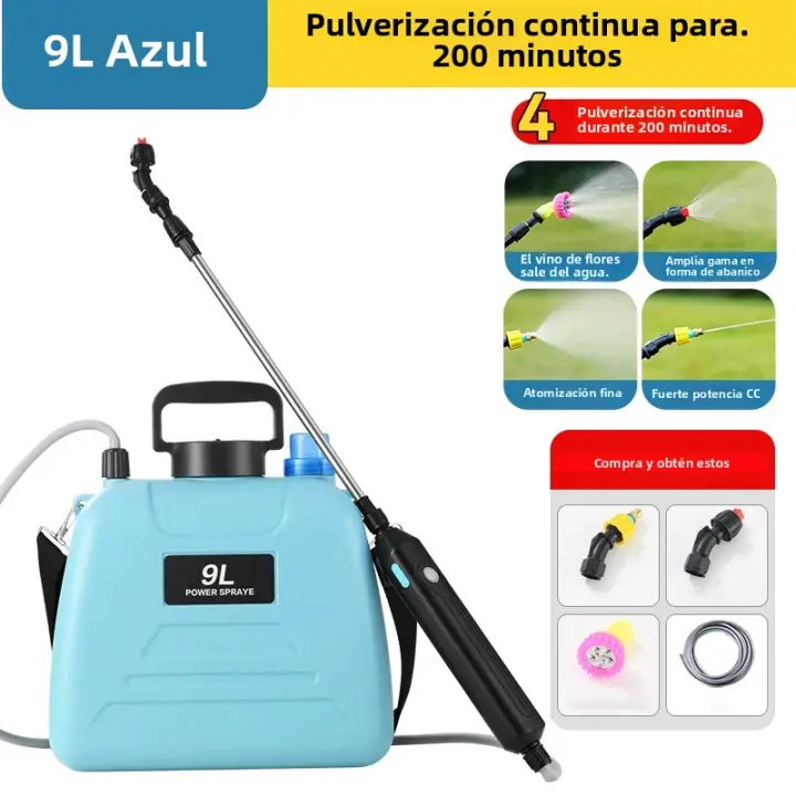 Nueva Bomba De Spraying Eléctrica De 9L Pequeña Para El Hogar Y Jardín Herramientas De Jardinería Portátil Para Control De Plagas - 1