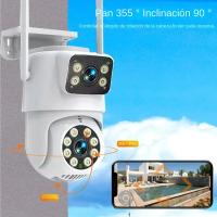 Cámara IP Solar Inalámbrica 8MP 4K Con Batería De 7800 mAh Lente Dual HD Exterior Cámara De Seguridad CCTV Con Panel Solar Tuya App - details 8