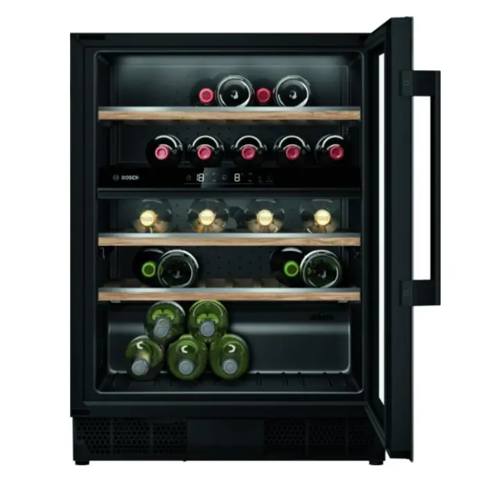 Vinoteca Bosch KUW21AHG0 Serie 6 enfriador de vino Integrado Negro 44 botella(s) - 1