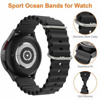 Correa De Silicona Para Reloj Samsung Galaxy Watch 6 Classic/5 Pro-3/Active 2/Gear Huawei GT 2 3 pro 22mm 20mm Accesorio De Reloj - details 3