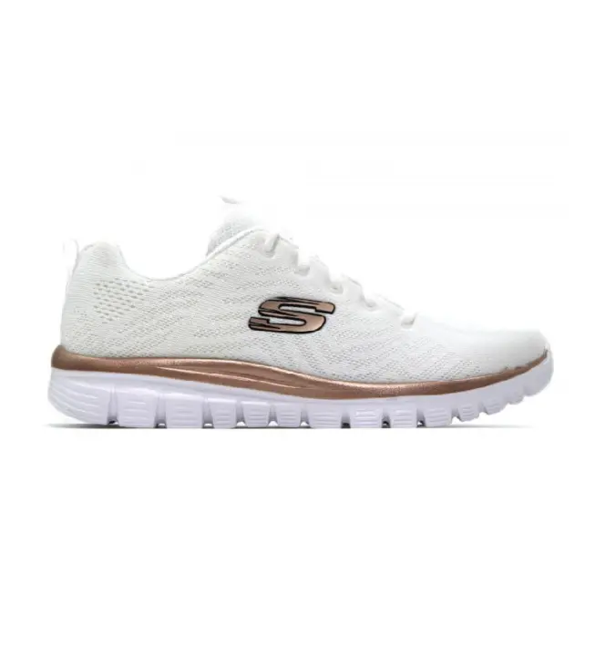 Skechers | Mujer | Zapatillas Graceful Get Connected blanco - 1