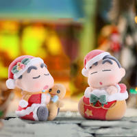 Caja Sorpresa De Navidad Crayon Shin Chan Con Muñecos Blindados Decoración De Escritorio Juguete Para Adultos Decoración De Navidad - details 3