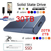 Disco Duro Portátil SSD Externo De Alta Velocidad 2TB/20TB/30TB Tipo-C/USB 3.1 Para PC Laptop MAC Compatible Con MrLabel - details 0