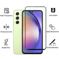 Protector De Pantalla De Vidrio Templado 4en1 Para Samsung Galaxy A54 A34 A14 A53 5G A12 A13 A32 4G A52s A52 A33 - Anti-Arrugas Resistente Al Agua - details 3