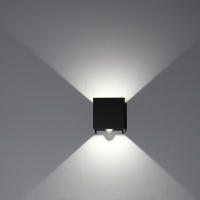 Lámpara De Pared LED Sensor De Movimiento IP65 6W/12W Para Exterior Iluminación De Jardín Atrio Decorativo Interior Luz De Borde Cama - details 10