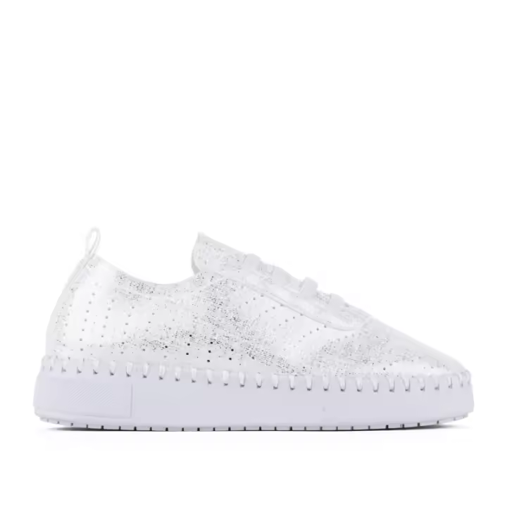 Zapatillas Yumas Viola Ref. 52596  Color Blanco  Zapatillas Casual  Sneaker Mujer Casual Sport  Tallas del 36 al 41 - 1