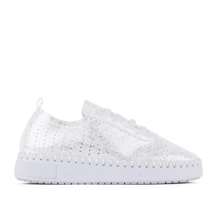 Zapatillas Yumas Viola Ref. 52596  Color Blanco  Zapatillas Casual  Sneaker Mujer Casual Sport  Tallas del 36 al 41 - 1