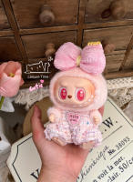 Muñeca De Vinilo Labubu 2.0 Sentada 15cm Ropa De Cumpleaños Regalo Para Princesa Macaroon 17cm Juguete Para Adolescentes Masculinos Y Femeninos - details 15