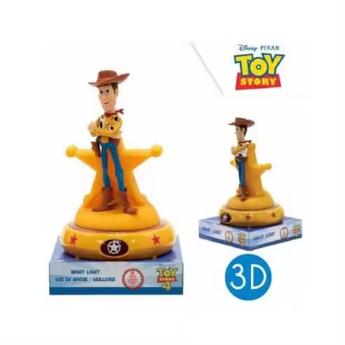 LAMPARA 3D WOODY kids licensing - 1