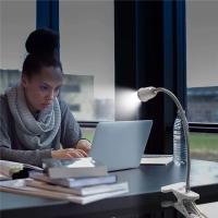 Soporte De Luz De Escritorio Flexible De 360 Grados Con Base E27 Y Interruptor on off Clip-On De Cables Para Plantas Y Hogar - details 6