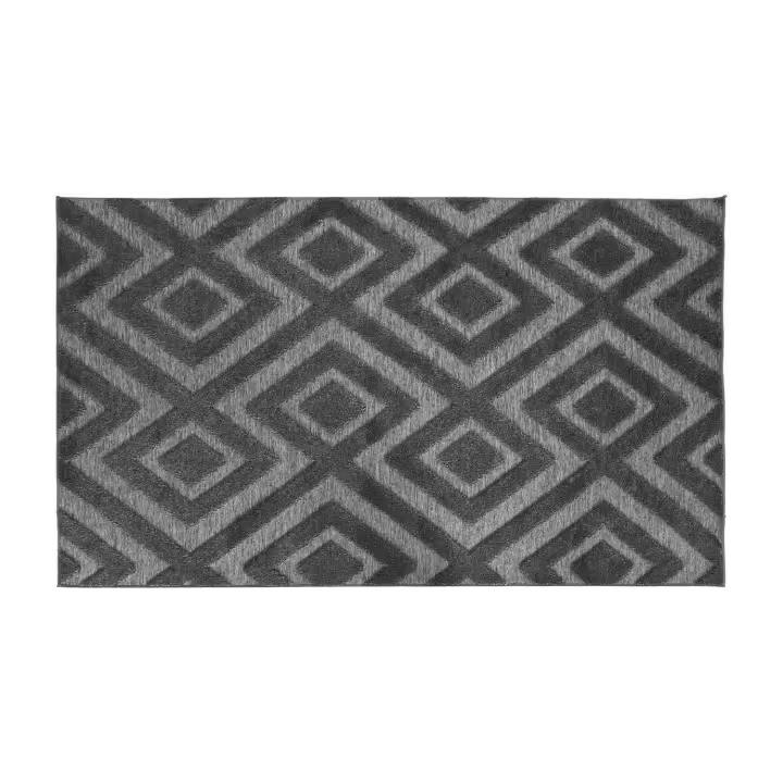 ALFOMBRA POLIESTER 140X200X0 350 GSM GRIS TX210517 - 1