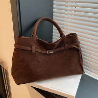 Bolso De Hombro Para Mujer Gran Capacidad Retro De Otoño/Invierno Diseño De Niche Alta Calidad Bolso De Mano Para Comercio Bolsa De Tote - details 2