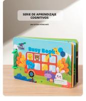 Libro De Actividades Para Niños 1pc Enseñanza Montessori De Pegatinas Y Operaciones De Papel Tablero De Operación Libro De Aprendizaje Para Bebés Y Niños - details 5