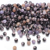 100Pcs 8mm Perlas De Vidrio Cristal Mixed Con Rotura Natural Para Hacer Joyería DIY Pulseras Collares Accesorios De Manualidades - details 11