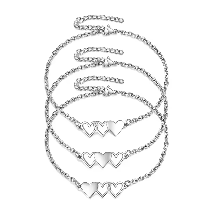 3 BFF 3 bestias Lindas 3 Hermanas collar de mejores - 1