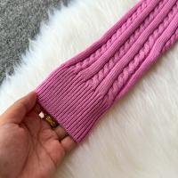 Conjunto De Dos Piezas Para Mujer REALEFT Otoño Invierno Traje De Pista De Correr Polo Collar Suéter Y Falda Skater A-line Nuevo 2024 - details 9