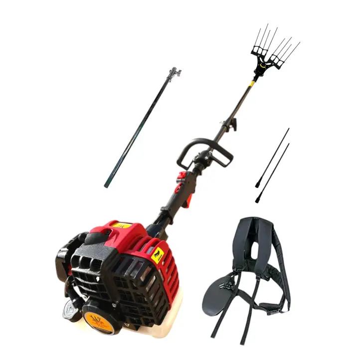 Vareadora de Aceitunas a Gasolina PowerTec 33cc - Herramienta de Jardinería para Recolección de Olivas - 1