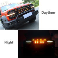 Luz De Advertencia Estroboscópica Frontal Para Coche 12V LED Luz De Señal De Emergencia Policial Con Luz De Día Potencia Alta Material Plástico - details 8