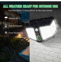 Lámpara De Pared Solar LED Super Brillante Con Sensor De Movimiento PIR Y Inducción Humana IP65 Impermeable Para Exterior Iluminación De Courtyard - details 1