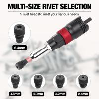 Kit De Herramienta De Soldadura Eléctrica Con Adaptador De Taladro No Arecionado Herramienta De Soldadura Eléctrica Para DIY En El Hogar 2.4mm/3.2mm/4.0mm/4.8mm/6.4mm - details 3