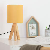 Ledkia Lámpara de Mesa de Madera Kanuni - Diseño Único y Elegante - details 1