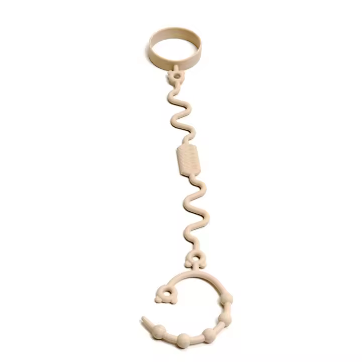 Cadena Antipérdida Para Bebe De Silicona Alimentary Anti-Rodaje Cadena Para Chupete Juguetes Para Muelas Correa Antipérdida Para Vaso Años 1-6 Años - 1