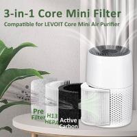 Filtro De Reemplazo Para Purificador De Aire N0PF Eficiencia Alta HEPA Y Carbón Activado Compatible Con LEVOIT-Core Mini/Mini-RF - details 13