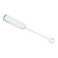 Batidor de Niños Automático Eléctrico, mini batidora de leche Eléctrica portátil para hacer Cream en casa, color Blanco - details 3