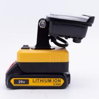 Luz De Trabajo LED Portátil Sin Batería Compatible Con DeWalt 18V Luz Exterior De Emergencia Fuente De Luz LED Incluida - details 1
