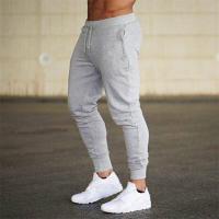Nuevos Pantalones Deportivos De Primavera Para Hombres Color Sólido Casual Cintura Media Estilo Recto Midweight Largo Hasta La Rodilla - details 6