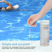 100Pcs Kit De Pruebas Para Acuario Con Esteros De Prueba Y Botella De Prueba Agua De Río Y Salada Para Medición De Calidad Del Agua - details 5
