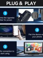 Estéreo Para Coche Universal Portátil Con Carplay Y Android Auto Pantalla Táctil HD De 10.26 Pulgadas Con Enlace Espejo - details 8