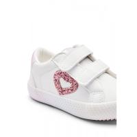 Zapatillas deportivas niña CONGUITOS 153014 WHIT DEPORTIVA VELCROS CORAZON WHITE 34776 25V - details 0