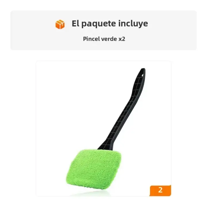 Cepillo De Limpieza Para Parabrisas De Coche Agente Antiniebla Y Anti- Niebla Para Ventanas Del Coche Agente Repelente De Lluvia Bloque Frontal - 1