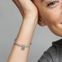 PANDORA Colección en Plata de ley y Chapada en oro de 14 Quilates, Comes con embalaje de Caja De Regno original. - details 2