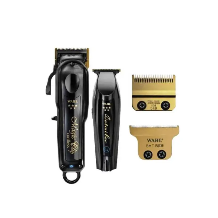 WAHL BARBER COMBO CORDLESS PREMIUM CLIPPER + TRIMMER - 1