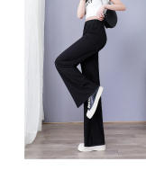 Pantalones Largos Para Mujer Estilo Casual Transversales Sueltos Rectos De Verano Otoño Suelta Estilo Elegante - details 2