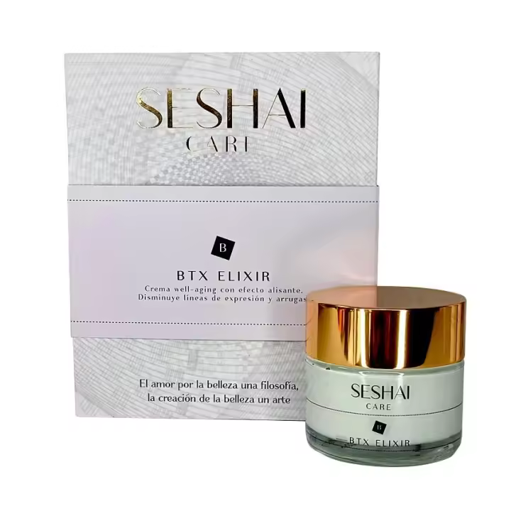 Crema BTX ELIXIR SESHAICARE "Bótox-like"  Efecto alisante  Disminuye líneas de expresión y arrugas - 1
