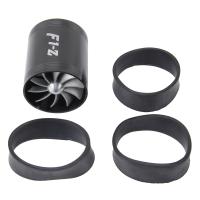 Kit De Turbo Charger Doble Turbina Universal Para Coche F1-Z En Acero Inoxidable Ahorro De Combustible Con Entrada De Aire Y Ventilador - details 11