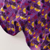 Sábana Individual Con Patrón De Alas De Amor En Textil De Poliéster 100% Con Acabado Frosted Para Dormitorio Sin Almohadillas - details 5