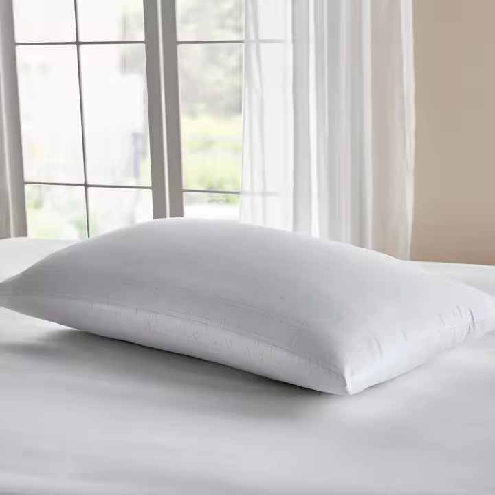 Pikolin Home - Almohada de Fibra Antiestrés Hilo de Carbono, Firmeza Baja, para dormir boca abajo - 1
