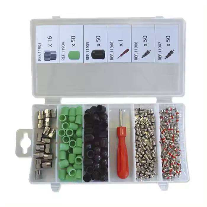 JOMAFA - JUEGO DE TAPONES Y OBUSES PARA NEUMATICOS - 2097 - 1