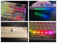 Lang TuLT84 Teclado Mecánico con Instalación de Almohadilla Intercambiable al Calor del 75%, Pantalla TFT, Modo Triple, sin varillas/Cableado 4000mAh RGB LED - details 3