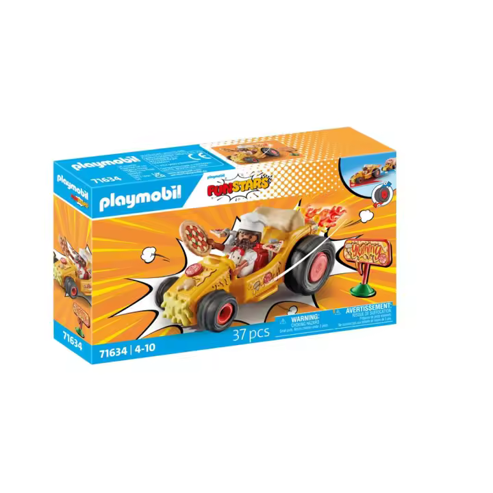 Racing Pizza Playmobil Funstars. (71634) - 1