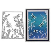 Molde De Stencil De Metal En Forma De Libélula Y Flor Para Decoración De Álbumes Y Manualidades Corte Y Embossing Para Papel - details 1