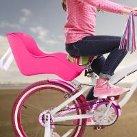 Asiento De Bicicleta Para Muñecas De Niños Accesorio De Adhesión Para Bicicletas Adecuado Para La Mayoría De Las Muñecas Y Juguetes Suaves Fácil De Instalar Regalo Ideal Para Niños - details 3